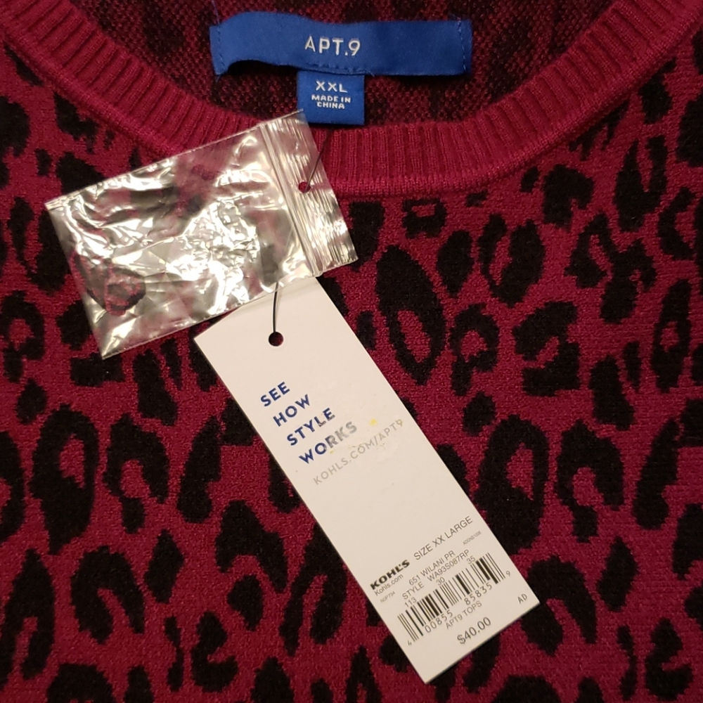 APT 9 Pullover Crewneck Sweater - XXL - Picture 2 of 11